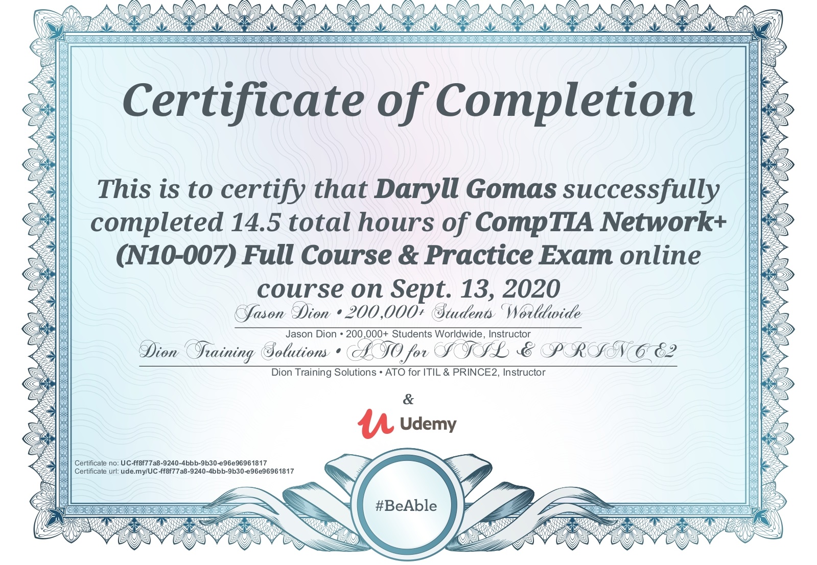 Network+ Certification